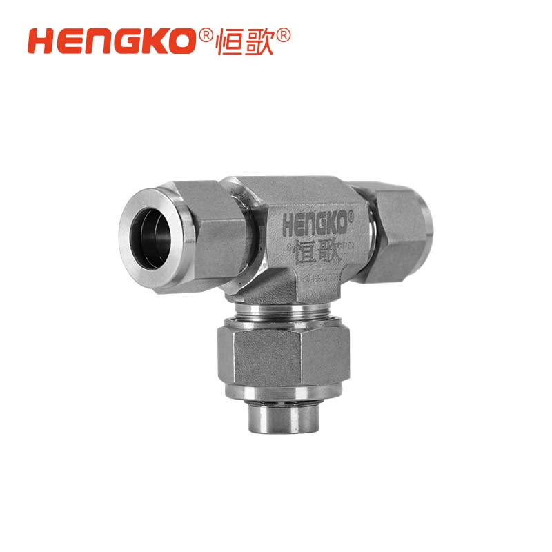 高壓雙卡套過濾器直通過濾閥_卡套式T形氣體過濾器