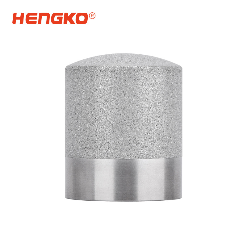 無縫一體耐高溫耐腐蝕透氣微孔螺紋316L不銹鋼燒結(jié)保護(hù)罩28.5*H42